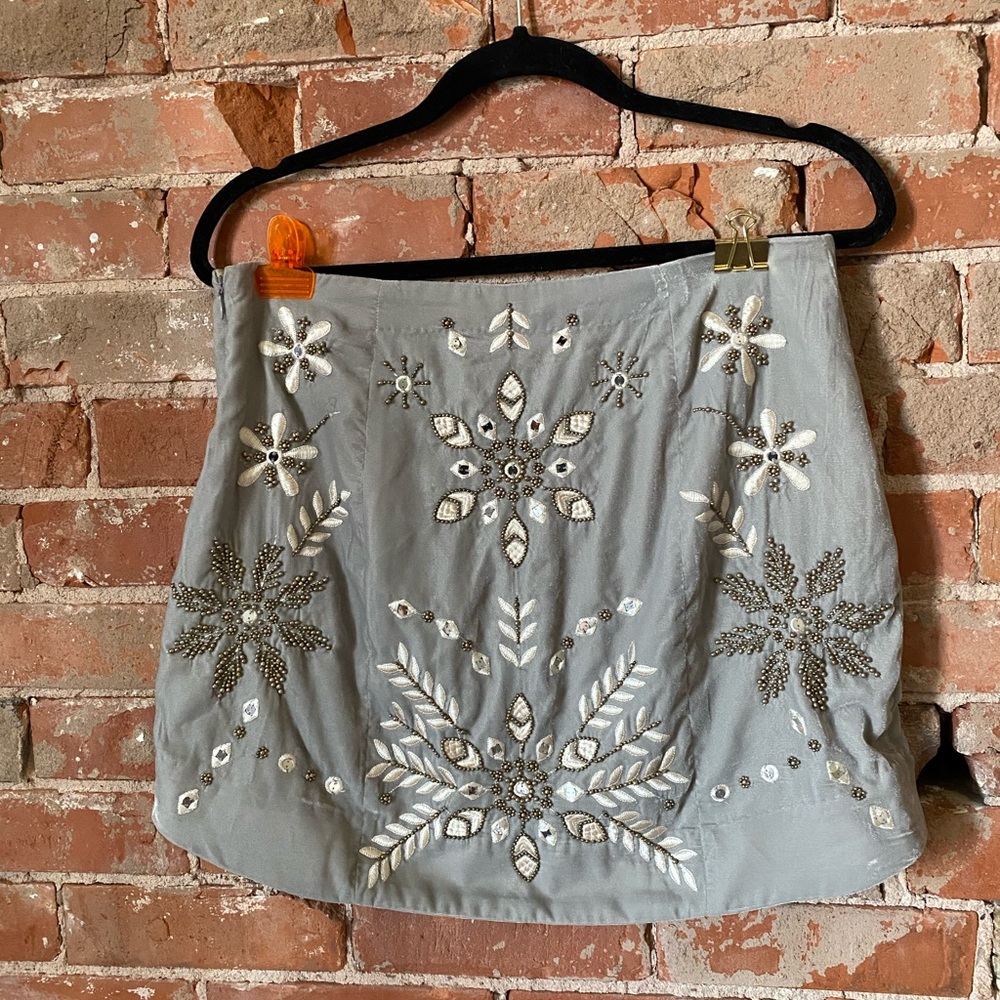 Free People Holiday Skirt